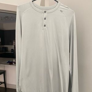 Men’s Lululemon Metal Vent Henley Long Sleeve